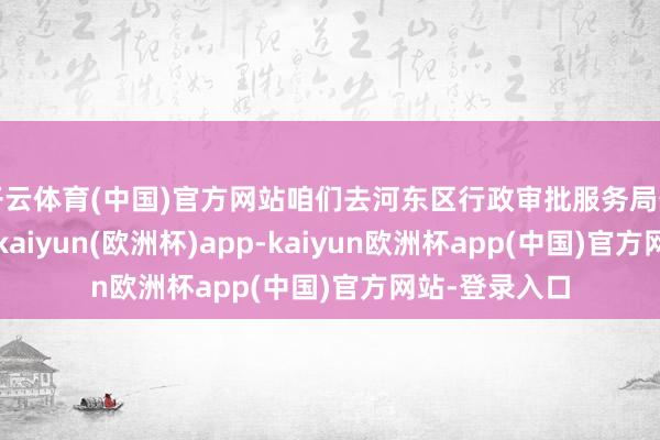 开云体育(中国)官方网站咱们去河东区行政审批服务局辩论审批经过-kaiyun(欧洲杯)app-kaiyun欧洲杯app(中国)官方网站-登录入口