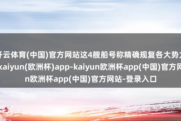 开云体育(中国)官方网站这4艘船号称精确规复各大势力的内核标记-kaiyun(欧洲杯)app-kaiyun欧洲杯app(中国)官方网站-登录入口