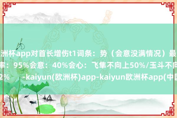 欧洲杯app对首长增伤t1词条:势(会意没满情况)最大外攻三率条件:精确率:95%会意:40%会心:飞隼不向上50%/玉斗不向上42% -kaiyun(欧洲杯)app-kaiyun欧洲杯app(中国)官方网站-登录入口