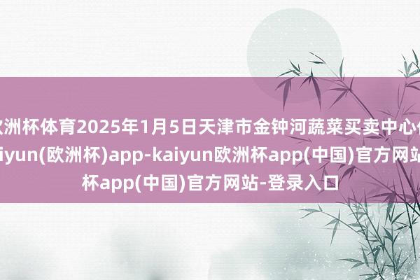 欧洲杯体育2025年1月5日天津市金钟河蔬菜买卖中心价钱行情-kaiyun(欧洲杯)app-kaiyun欧洲杯app(中国)官方网站-登录入口