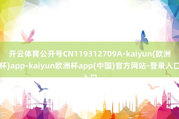 开云体育公开号CN119312709A-kaiyun(欧洲杯)app-kaiyun欧洲杯app(中国)官方网站-登录入口